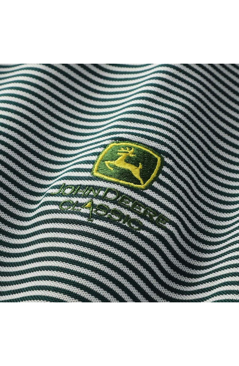 PUMA Men's Puma Hunter Green John Deere Classic Isle Pique Polo, Alternate, color,