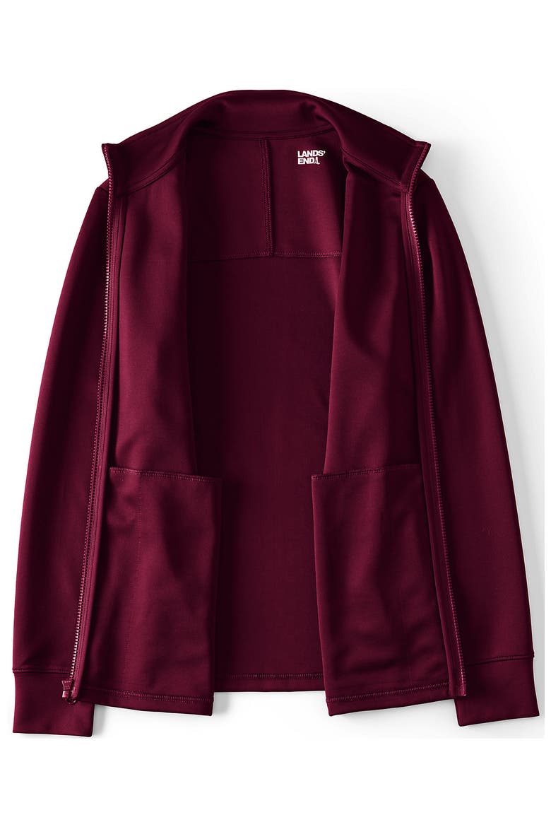 Active Performance Full Zip Jacket, Alternate, color, Burgundy