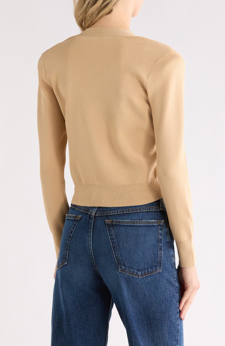 L'AGENCE Taya Crop Cardigan, Alternate, color,