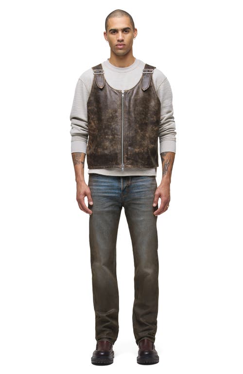 Hudson Jeans Wes Classic Straight Leg Jeans In Gray
