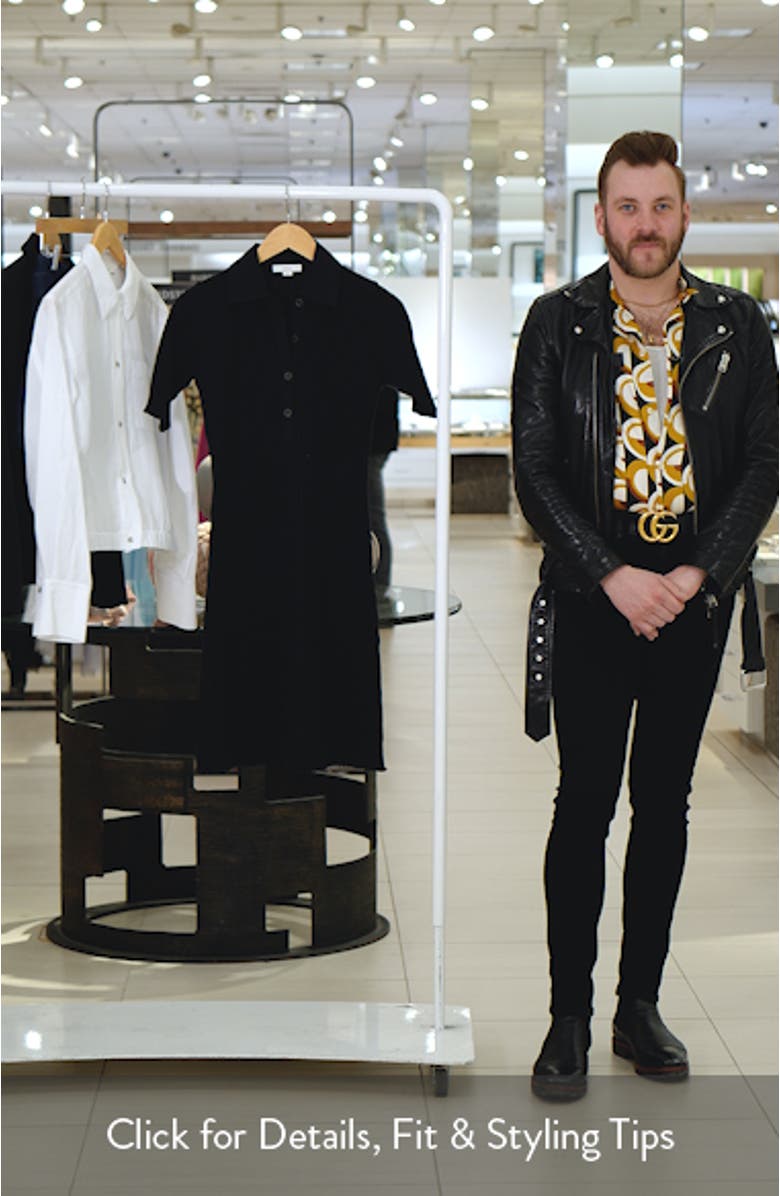 Rib Polo Dress