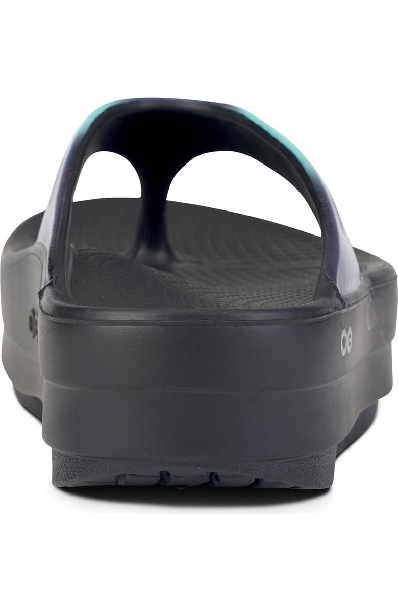 Oofos OOmega OOlala Luxe Flip Flop, Alternate, color,