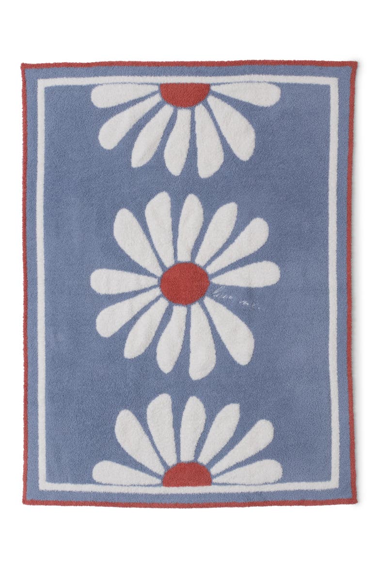 Daisy Jacquard CozyChic® Stroller Blanket, Main, color, OCEAN AIR MULTI