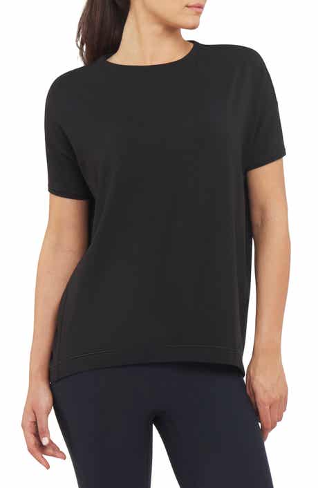 Supernatural Flow Short Sleeve Cotton Blend Top
