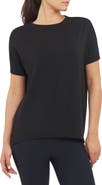 SPANX® Supernatural Flow Short Sleeve Cotton Blend Top