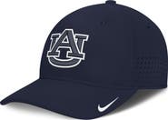Nike Men's Nike Navy Auburn Tigers 2026 Sideline Practice AeroBill SwooshFlex Dri-FIT Hat