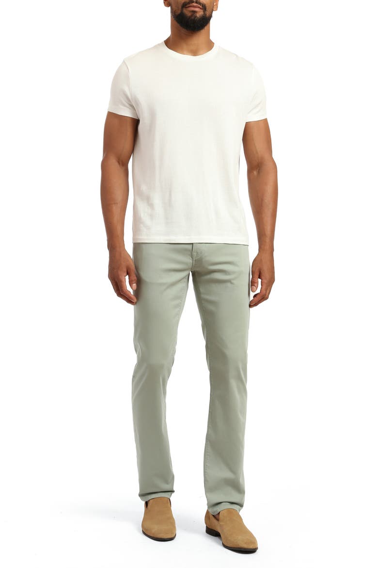 Courage Straight Leg Twill Pants, Alternate, color, ICEBERG GREEN TWILL