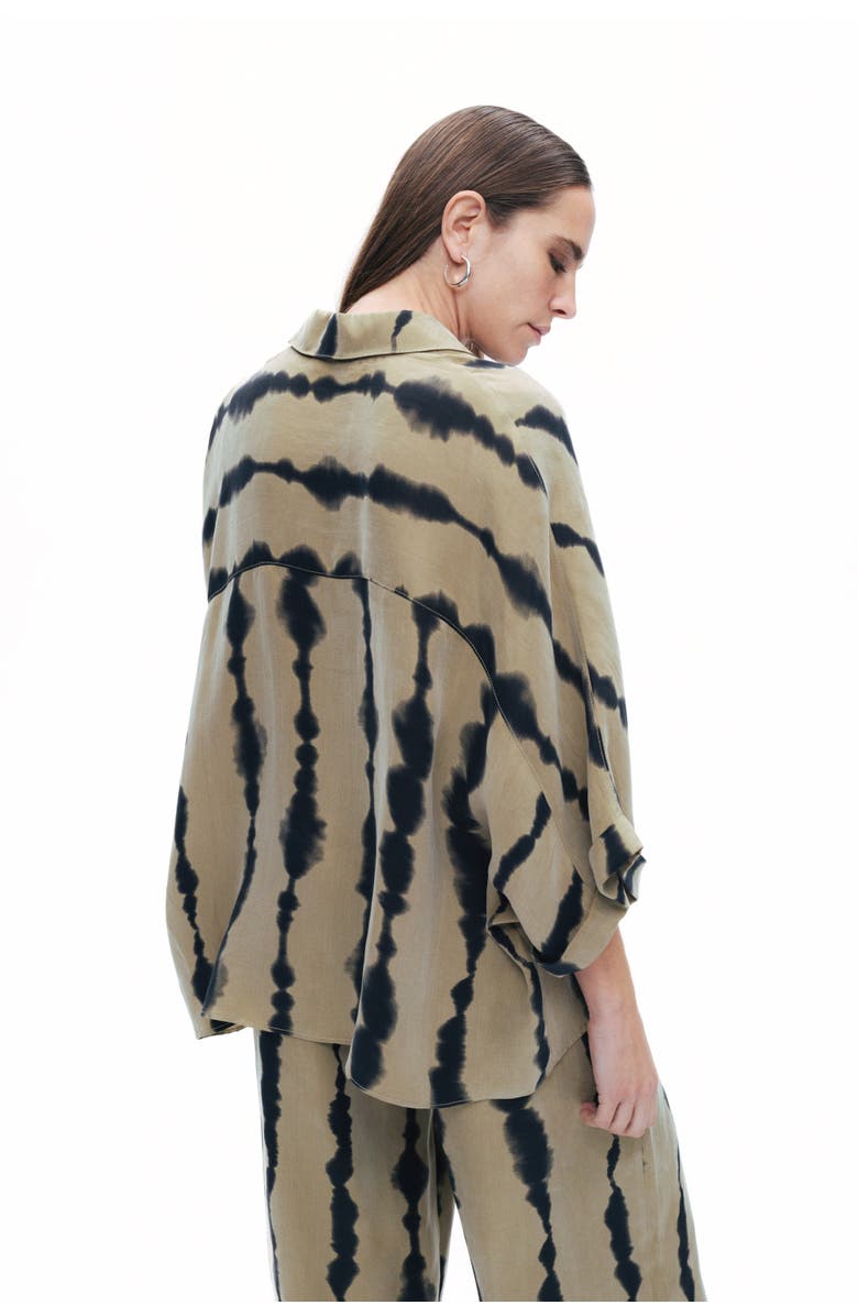 Nocturne Flowy Printed Shirt, Alternate, color, 