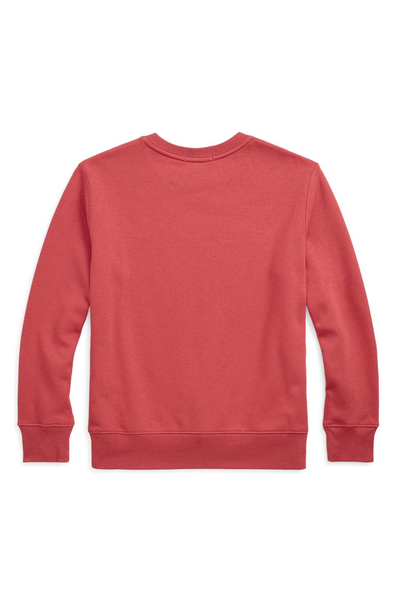 Polo Ralph Lauren Kids' Polo Bear Fleece Graphic Sweatshirt, Alternate, color, 