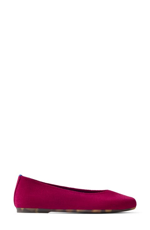 The ReVelvet Max Square Toe Ballet Flat