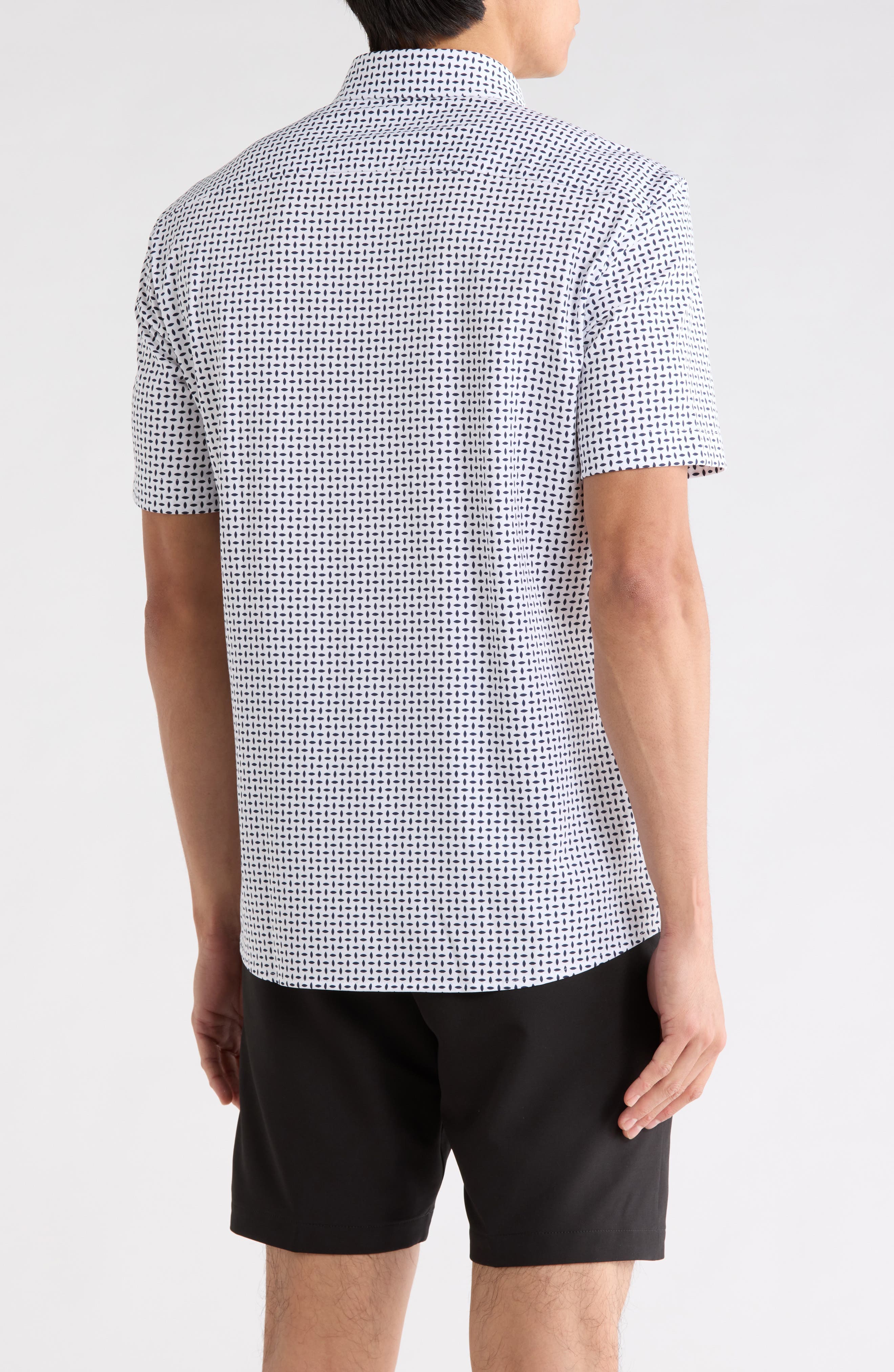Roan Slim Fit Short Sleeve Button-Up Shirt - image 2