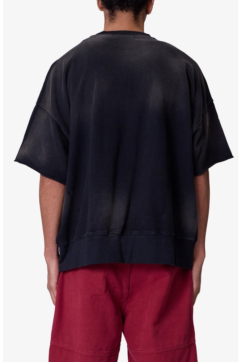 Oversize Cotton T-Shirt, Alternate, color, WASHED BLACK