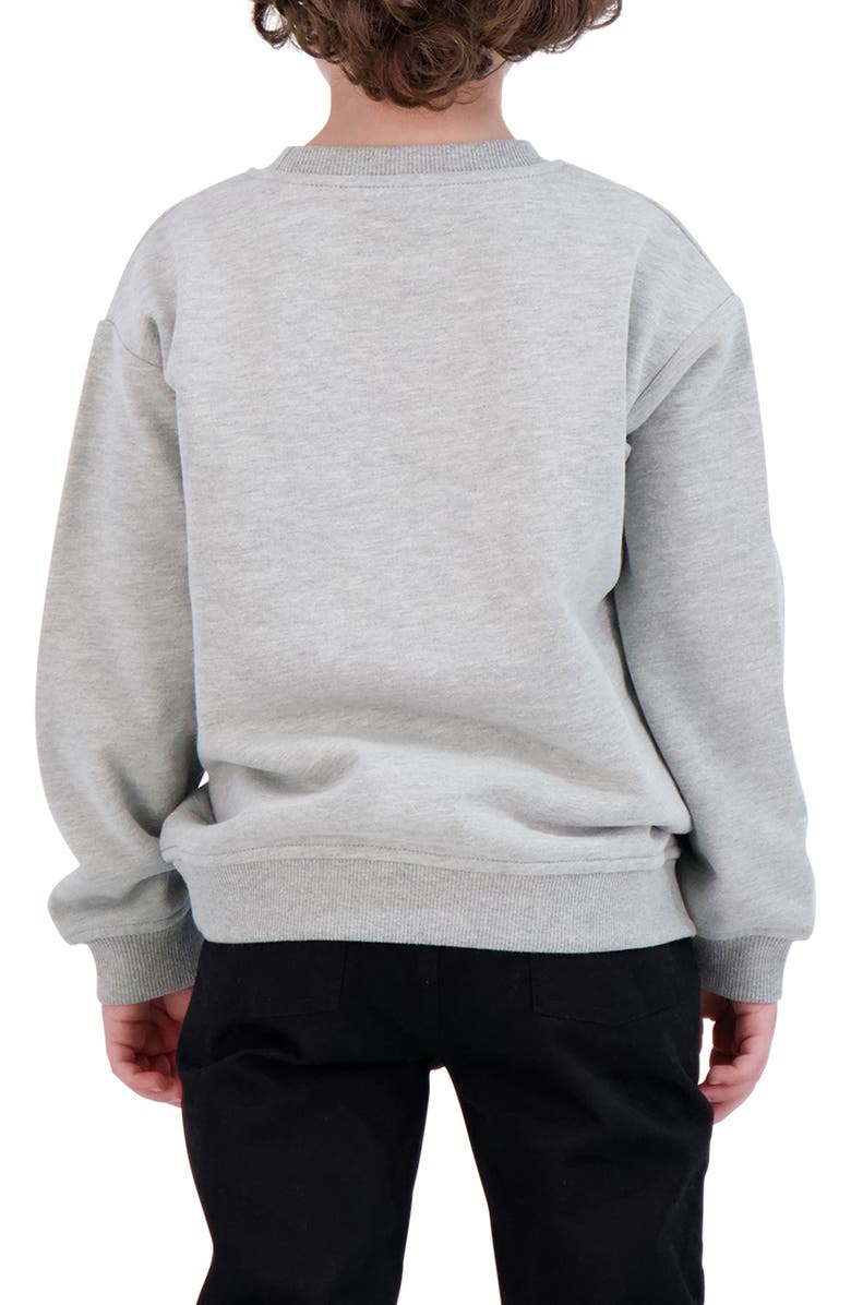 Andy & Evan Kids' Chenille LA Sweatshirt, Alternate, color, Grey La