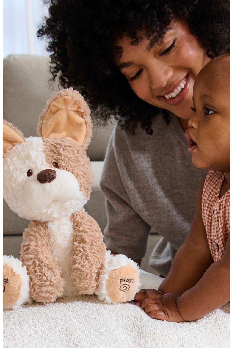 Peeki the Puppy Peekaboo Stuffed Animal, Alternate, color, NO COLOR