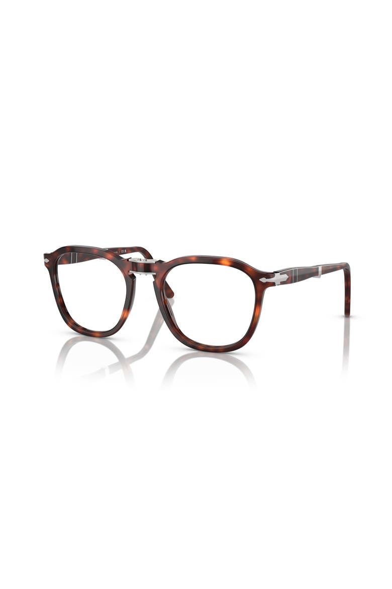 52mm Square optical glasses, Main, color, Tortoise