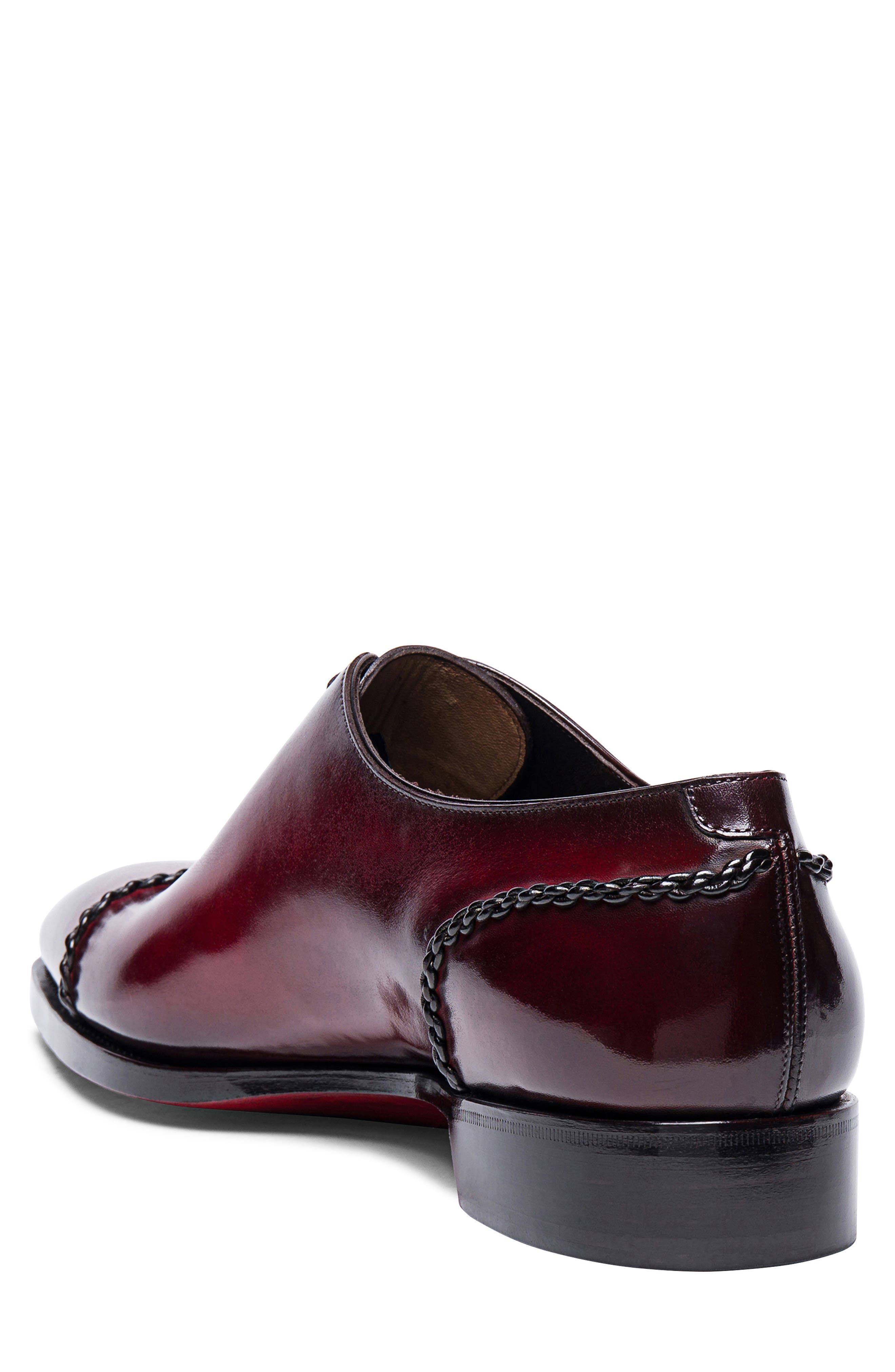 Santoni Pierce Cap Toe Oxford, Alternate, color, 