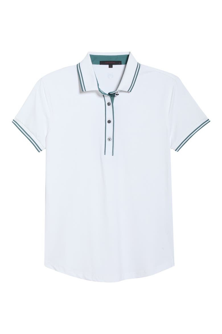 Luxe Scarlett Polo, Alternate, color, ARCTIC