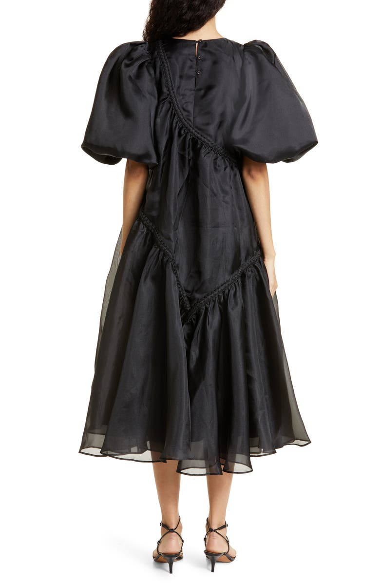 Aje Riviera Braid Midi Dress, Alternate, color,