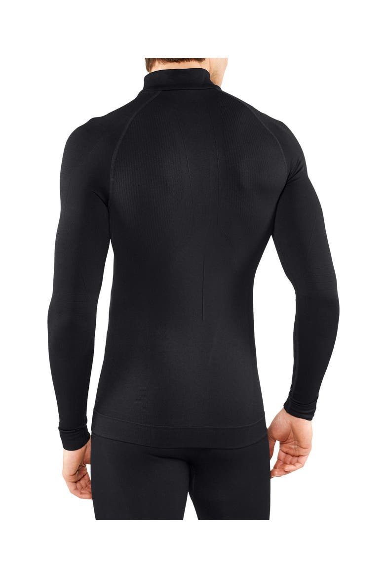 Maximum Warm Zip Base Layer Top, Alternate, color, Black