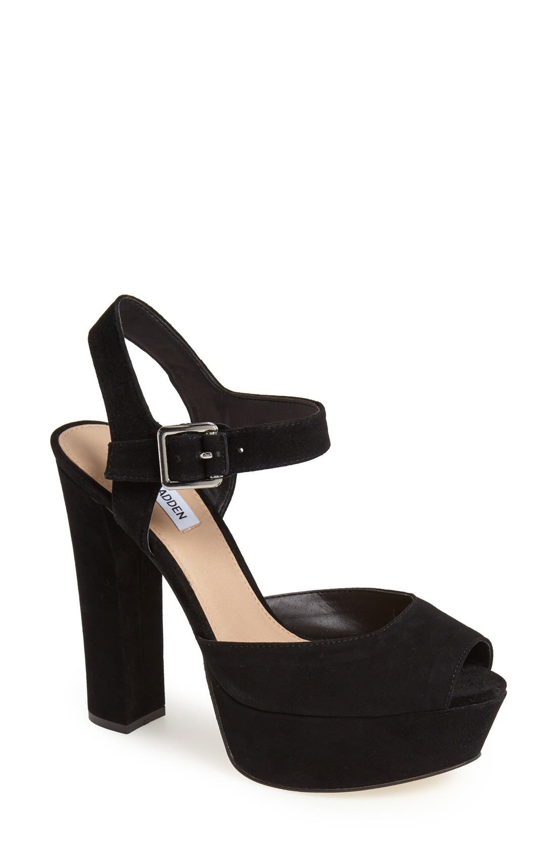 Steve Madden 'Jillyy' Platform Sandal, Main, color, 