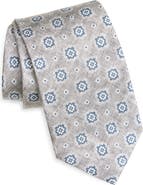 Jack Victor Pearson Medallion Silk Tie