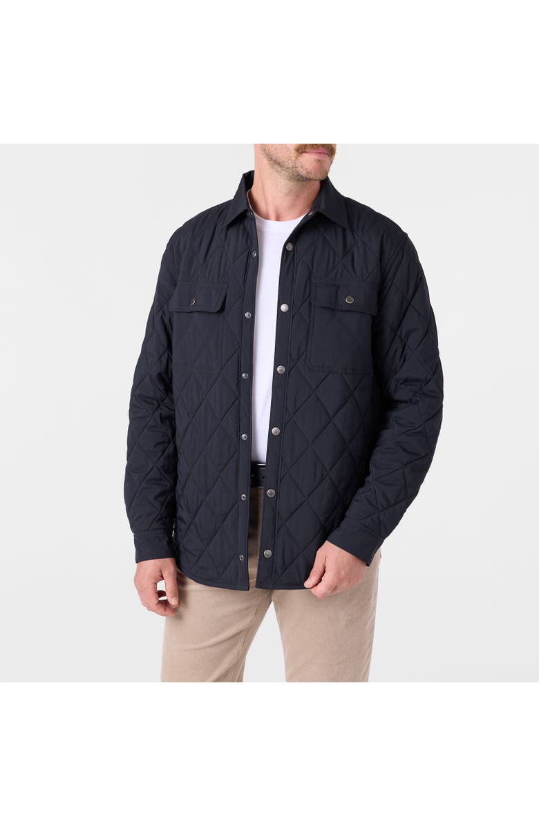 Mountain Khakis Belton Quilted Shirtjac, Alternate, color, Black