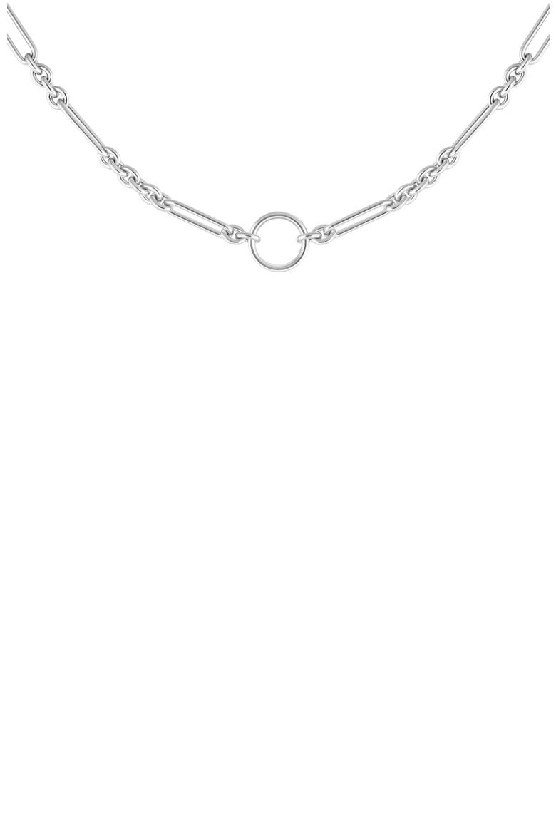 Sterling Silver Women's Chain Necklace - Celestial Ties, Main, color, Silver