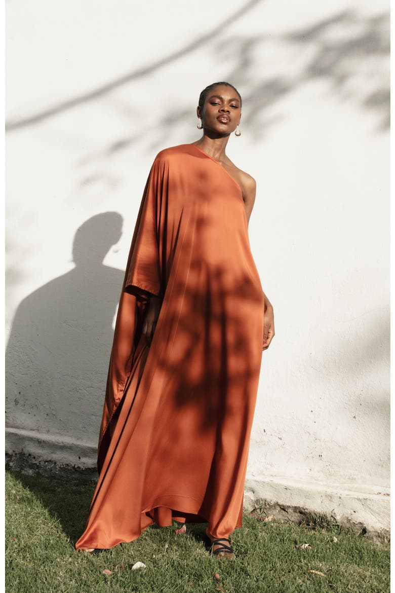 Satu Dress, Alternate, color, Solid Rust