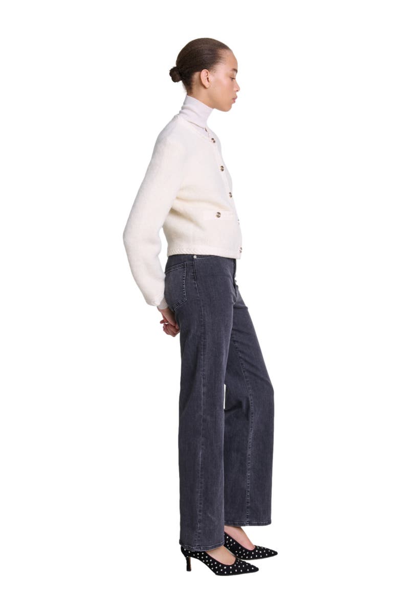 maje Knit cardigan, Alternate, color, 