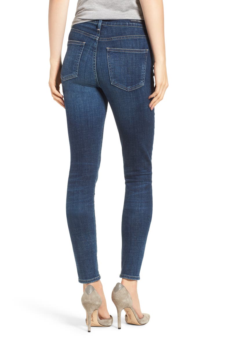 Rocket High Waist Skinny Jeans, Alternate, color, JOURNEY
