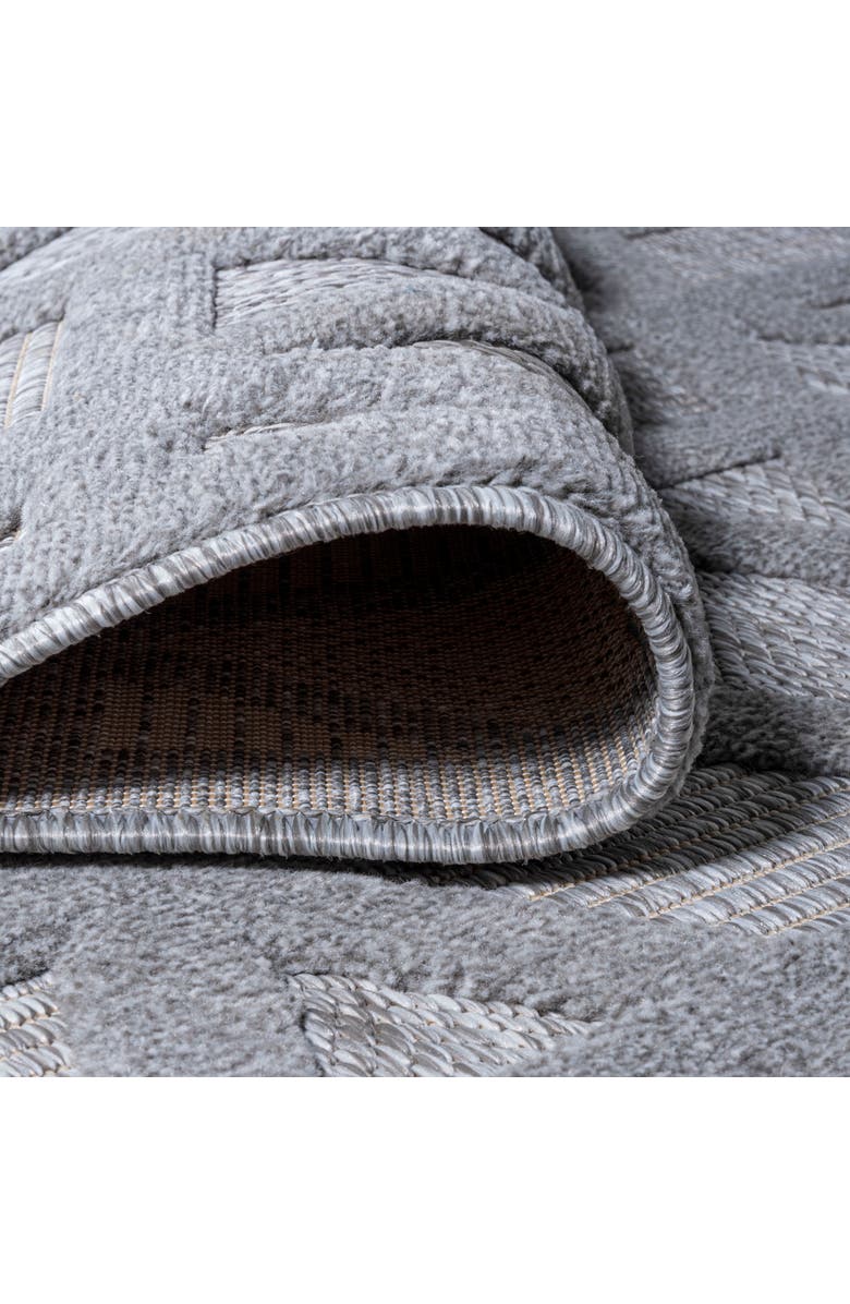 JONATHAN Y Talaia Neutral Geometric Indoor/Outdoor Area Rug, Alternate, color, Light Gray
