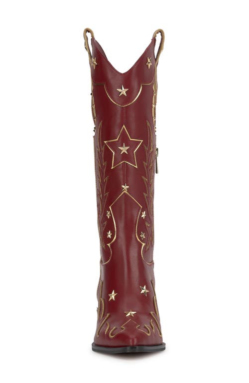 Jessica Simpson Zembitti Western Boot In Red
