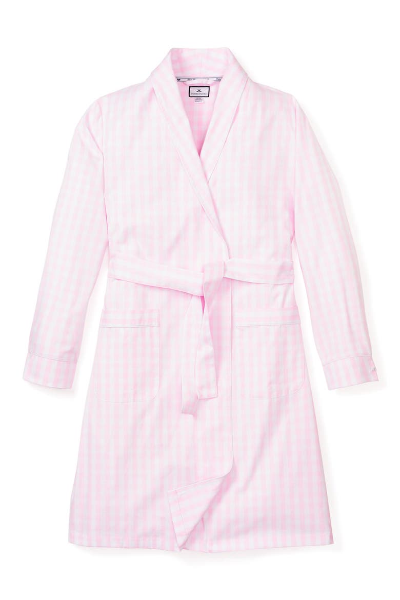 Gingham Robe, Alternate, color, PINK MULTI