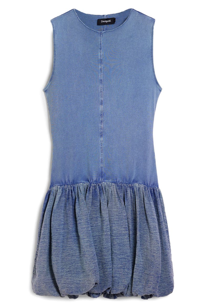 Sleeveless Open Back Minidress, Alternate, color, ANTHRACITE GRAY