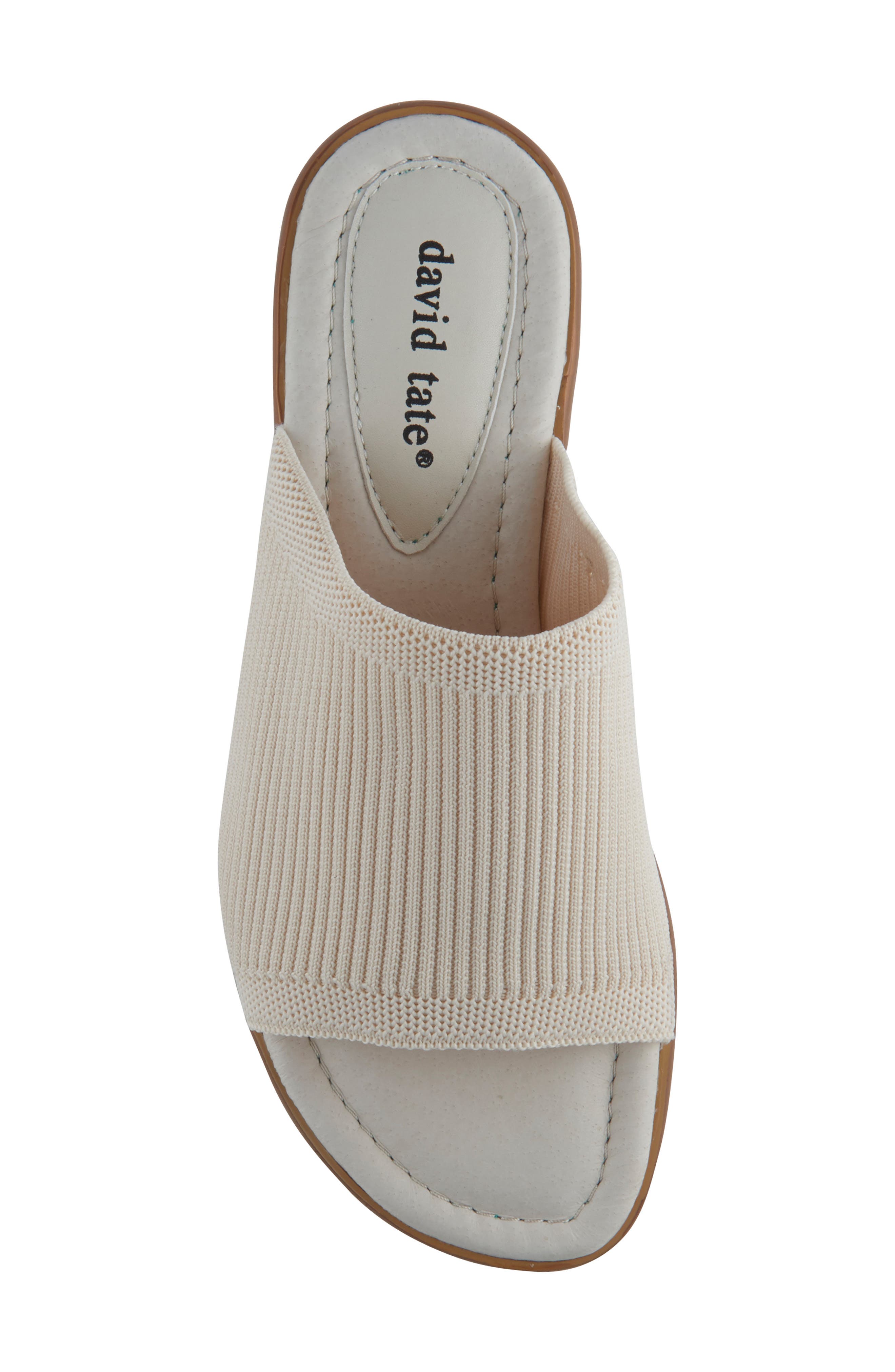 David Tate Minty Sandal, Alternate, color, Bone