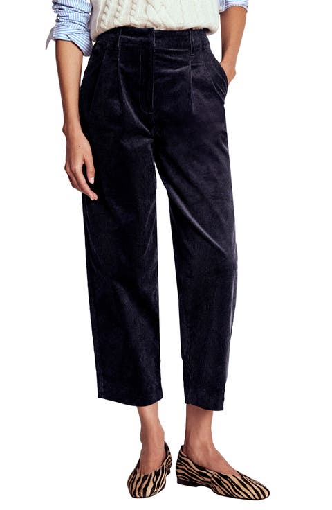 Bloomsbury Corduroy Ankle Straight Leg Pants