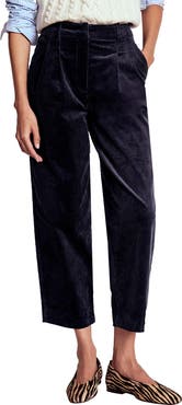 Boden Bloomsbury Corduroy Ankle Straight Leg Pants