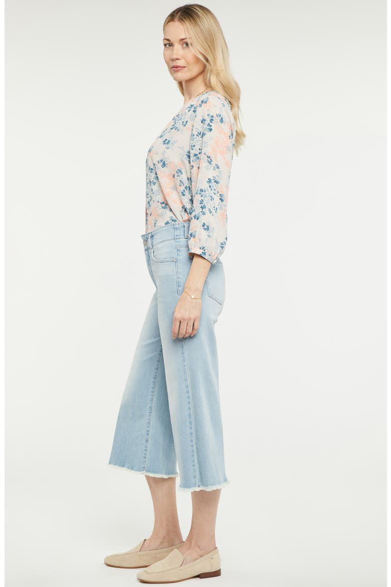 Major Wide Leg Capri Jeans, Alternate, color, DUNES