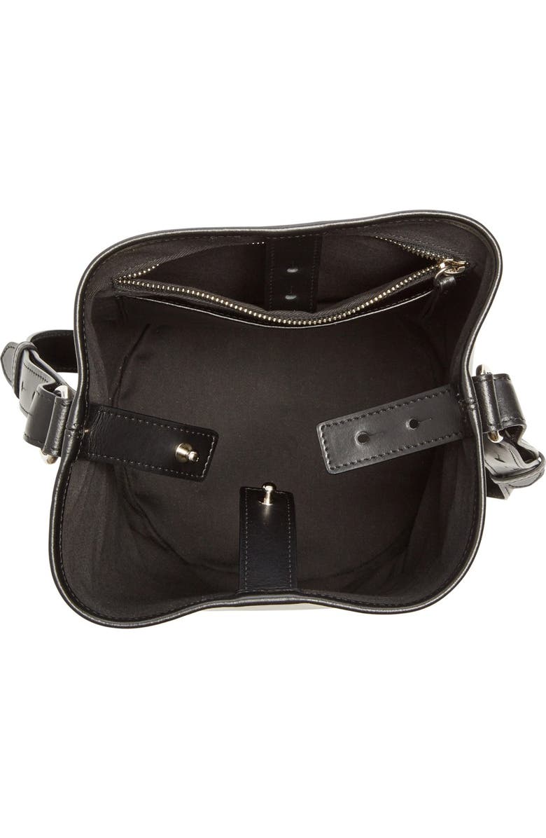 Creatures of Comfort Small Leather Bucket Bag, Alternate, color,