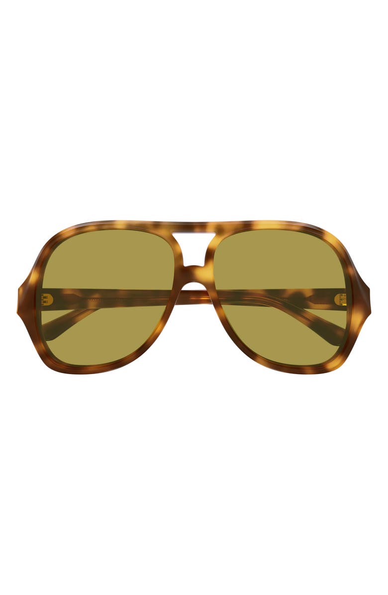 Chloé 58mm Navigator Sunglasses, Main, color,