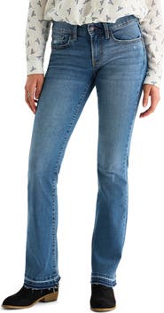 Lucky Brand Sweet Release Hem Mid Rise Bootcut Jeans