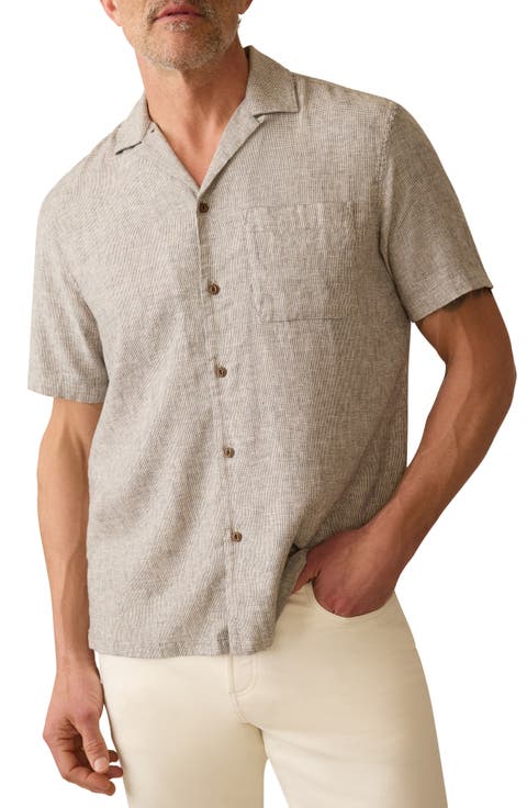 Breeze Linen BlendCamp Shirt