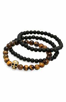 Men's Set of 3 Stretch Bracelets