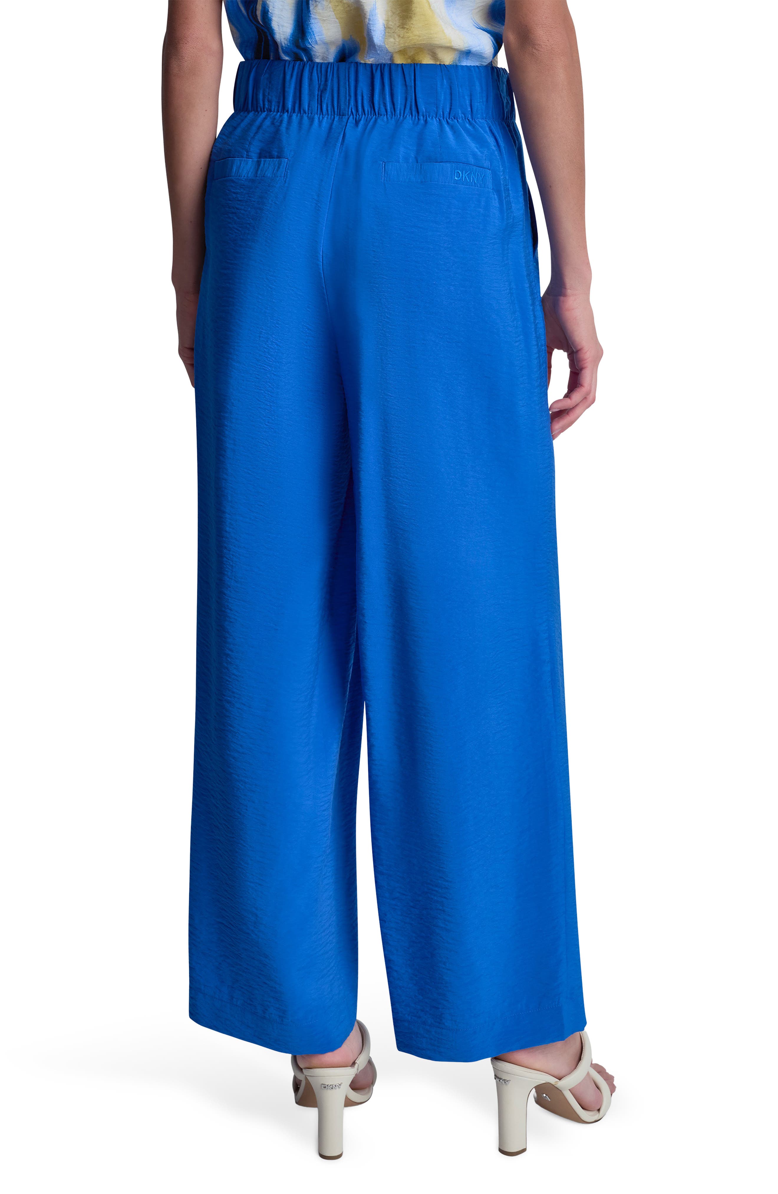 Rumpled Voile Pull-On Pants - image 4