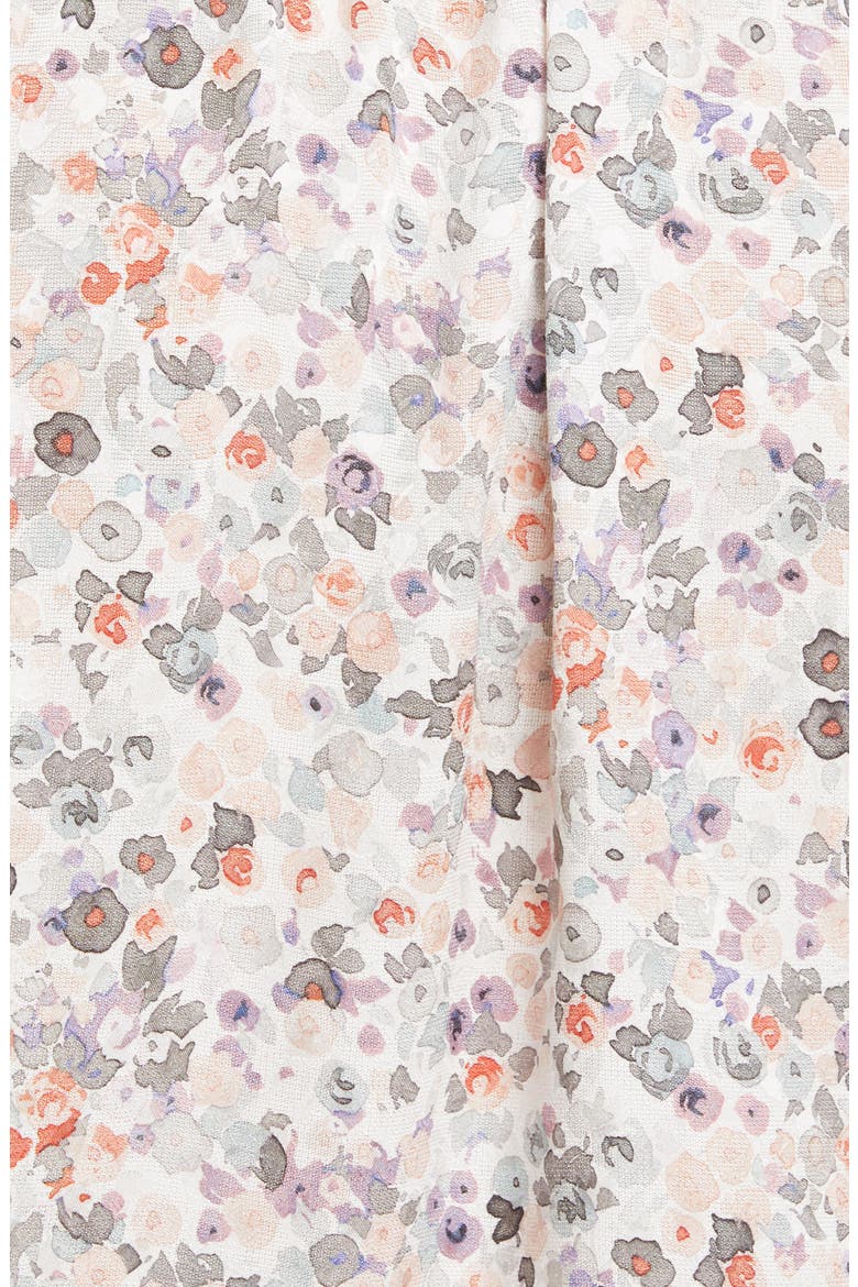 Confetti Silk Blend Blouse, Alternate, color, SNOW COMBO