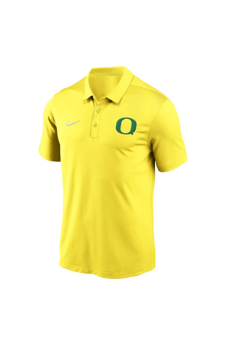 Nike Men's Nike Yellow Oregon Ducks Primetime Franchise Performance Polo, Alternate, color, 