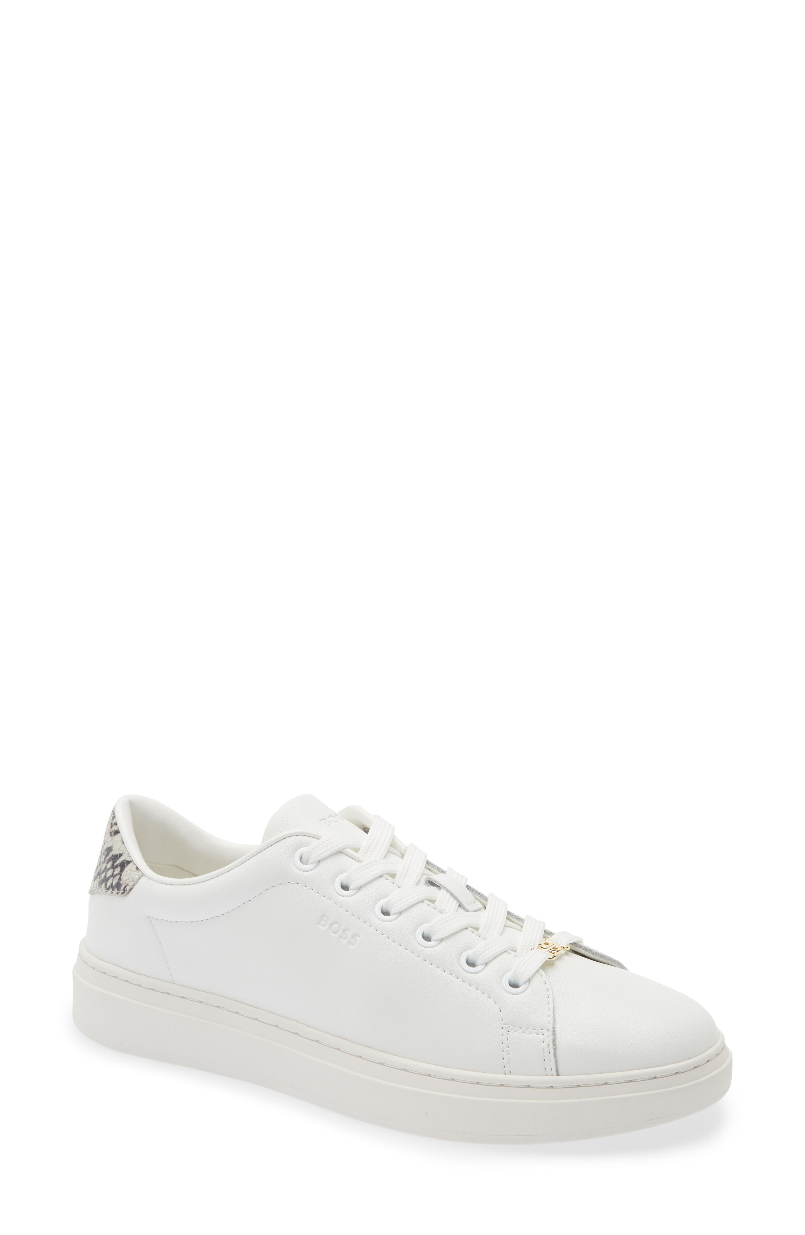 Kieran Tennis Shoe, Main, color, WHITE/ PYTHON