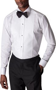 Eton Slim Fit Piqué Tuxedo Shirt