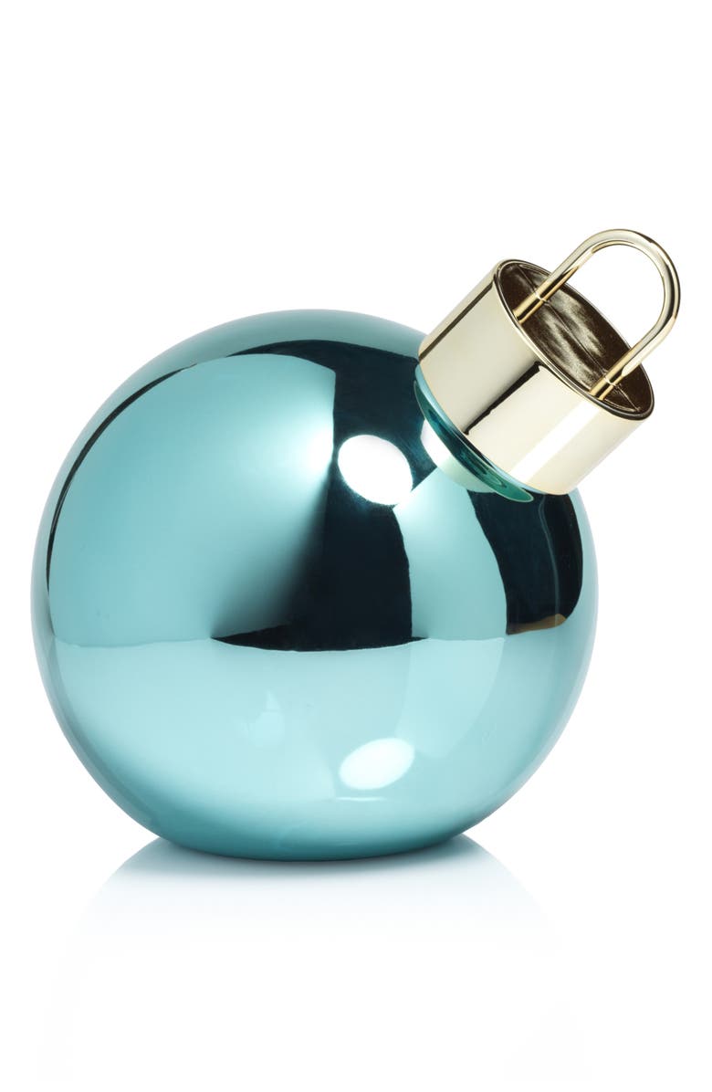 Zodax LED Lighted Oversized Tabletop Glass Ball Ornament, Main, color, Blue