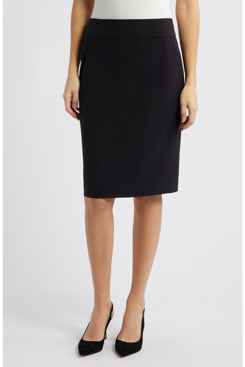 Sabre St Pencil Skirt, Main, color, ANNE BLACK